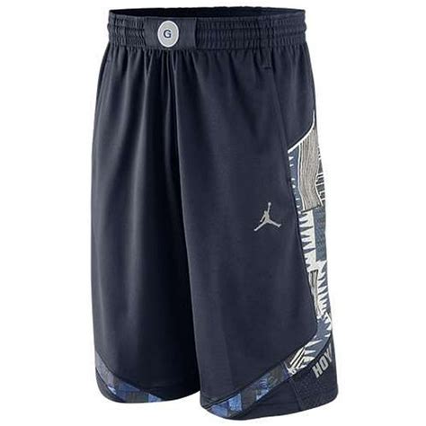 georgetown hoyas replica nike basketball shorts|georgetown university apparel shorts.